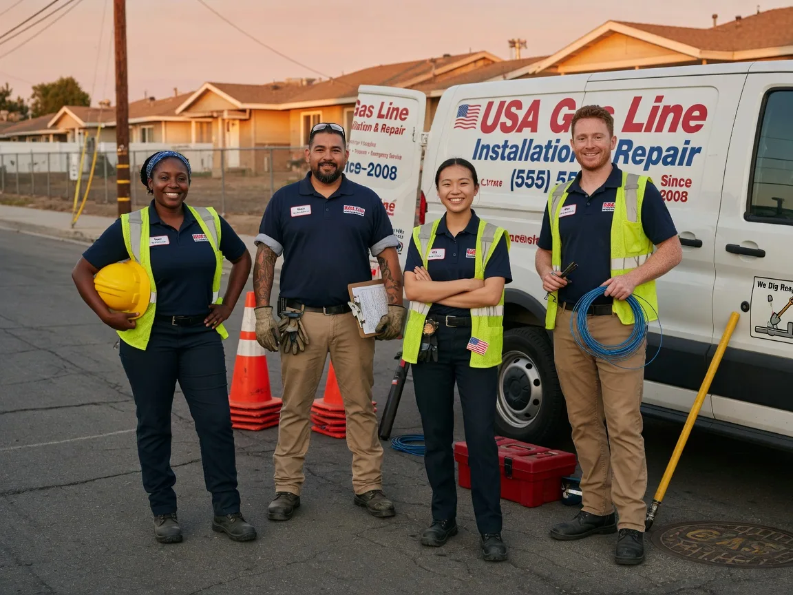 Gas Line Installation company in Gove, KS